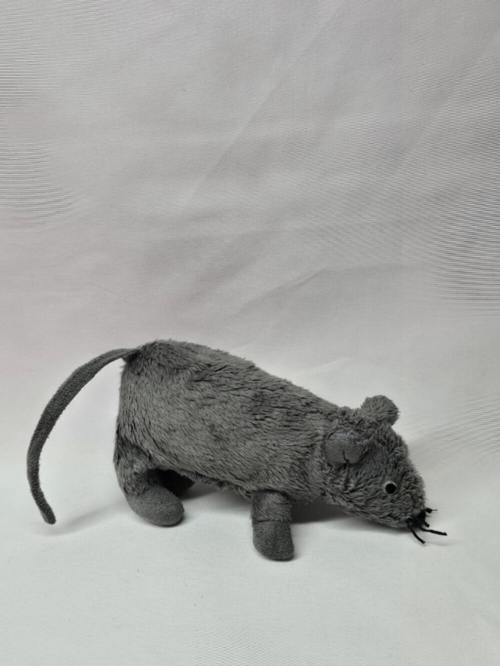Grey Mouse Ikea GOSIG MUS Small 5" Rat Plush Stuffed Ikea "Retired"- READ